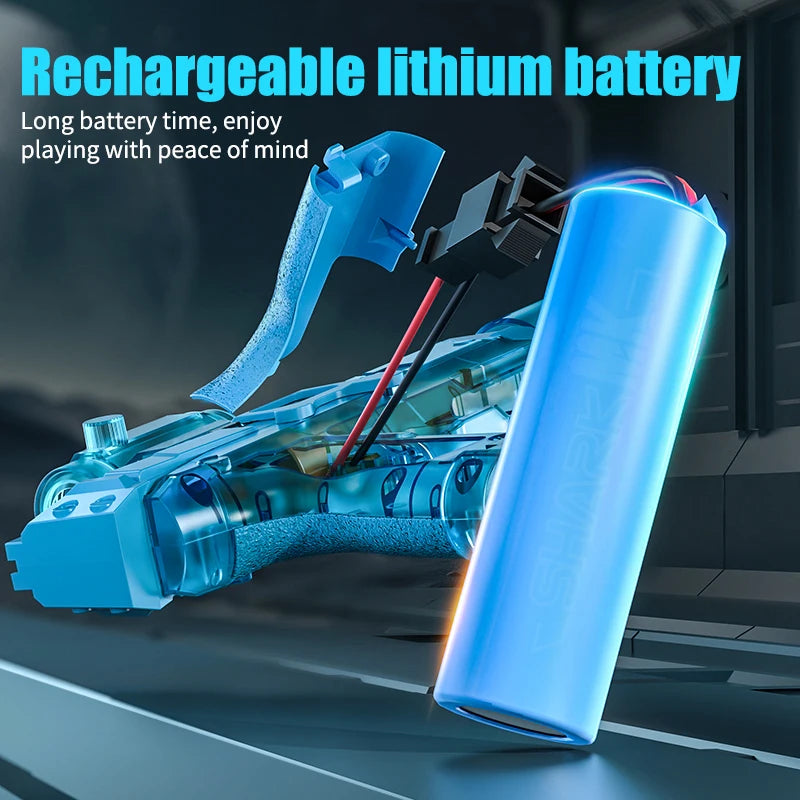 Blasting Lights Are Linked to the Chamber Electric Water Guns Toys for Kids Automatic Water Pistol Children Summer Outdoor Toy